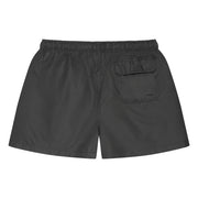 Shirtaki Custom Swim Shorts in Black – quick-dry modern fit trunks for men